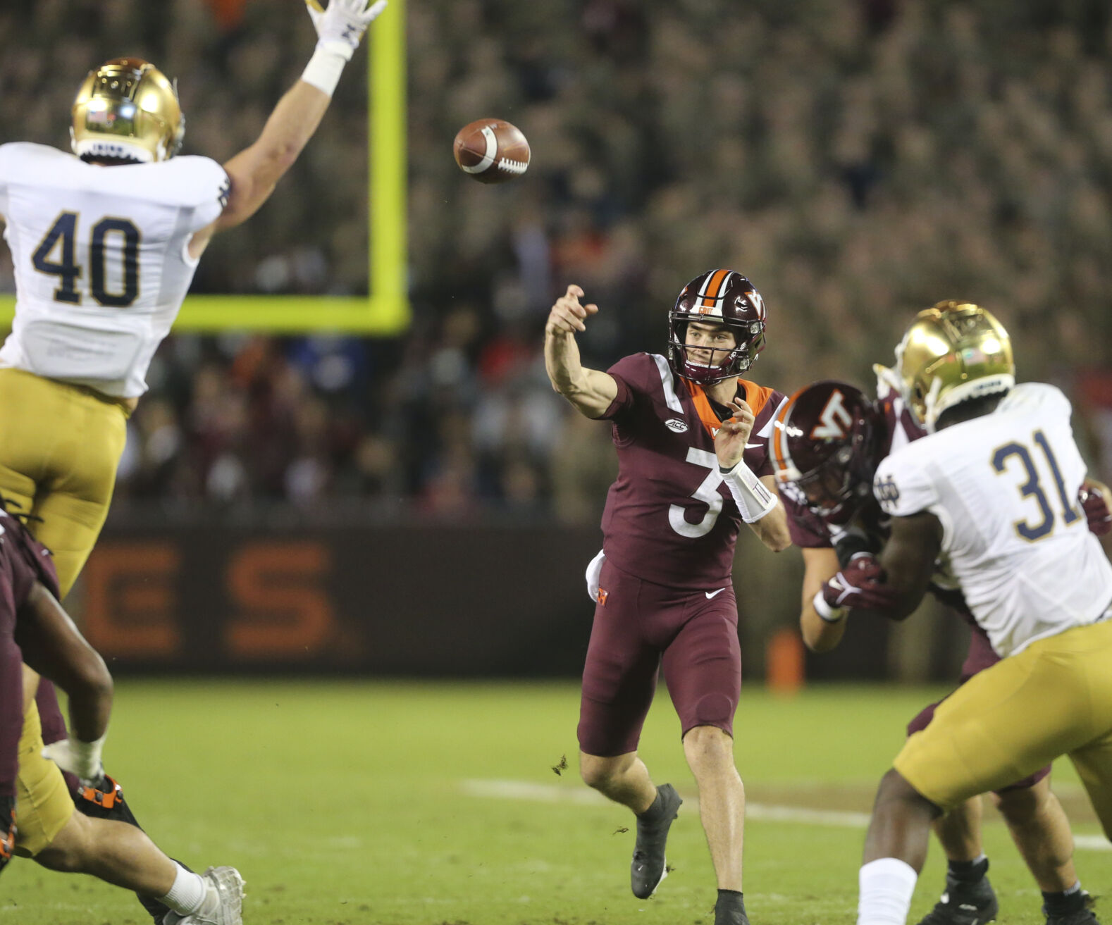 Notre Dame at Virginia Tech football